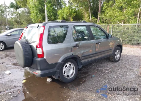 2006 Honda Cr-V Lx from USA, damaged, VIN SHSRD78566U435435